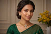 Regal Polki & Multi-Strand Gold Choker Set