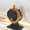 Royal Matt Finish Premium Gold Bangles .