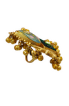 Lotus Enamel Heritage Fusion Adjustable Ring