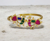 Heritage Peacock Motif Adjustable Bracelet