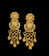Premium Gold Finish Heritage Aesthetics Long Haram Necklace Set
