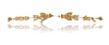 Regal Heritage Bird and Floral Motif Drop Danglers