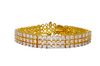 Premium Cubic Zirconia Trinity Bracelet