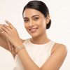Premium Cubic Zirconia Trinity Bracelet