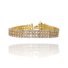Premium Cubic Zirconia Trinity Bracelet