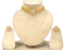 Premium Moissanite Floral String Necklace Set
