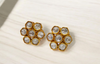 Premium Moissanite Floral String Necklace Set